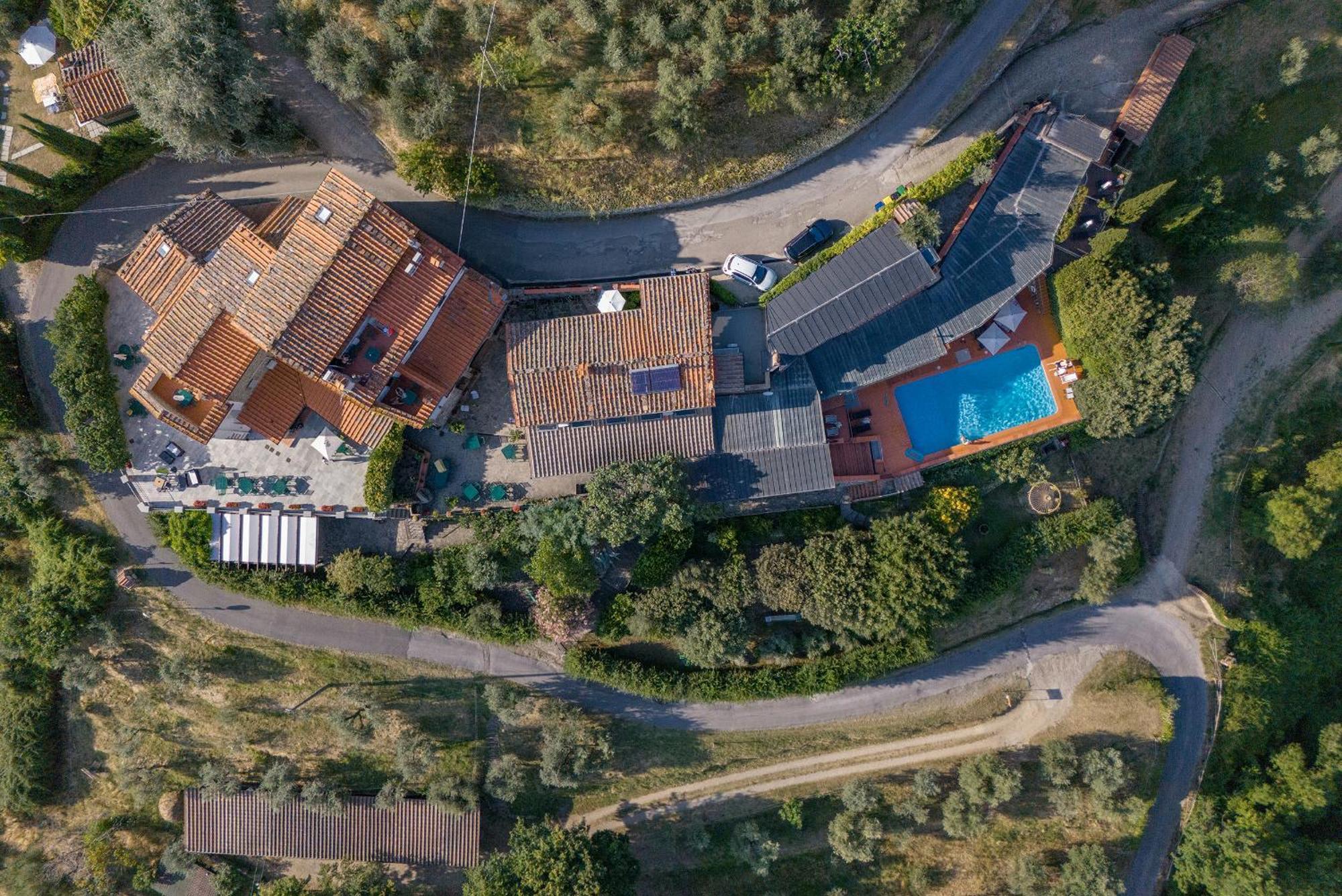 Agriturismo Borgo Mocale Castelfranco di Sopra Exteriör bild